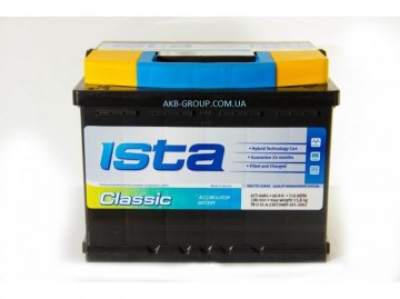 ISTA CLASSIC 60AH R+ 510A